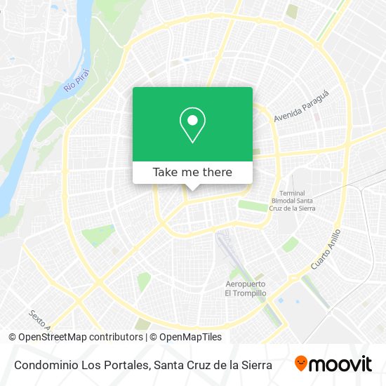 Mapa de Condominio Los Portales