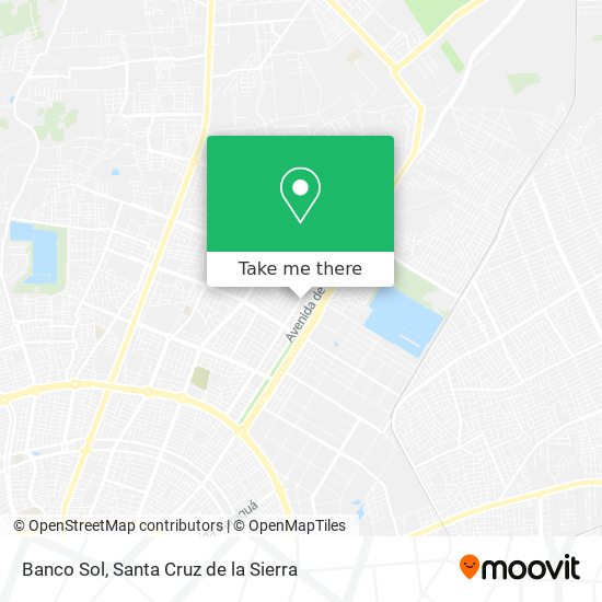 Mapa de Banco Sol