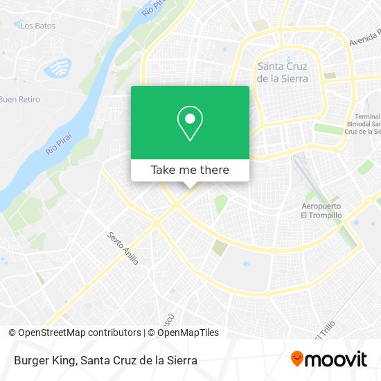 Burger King map