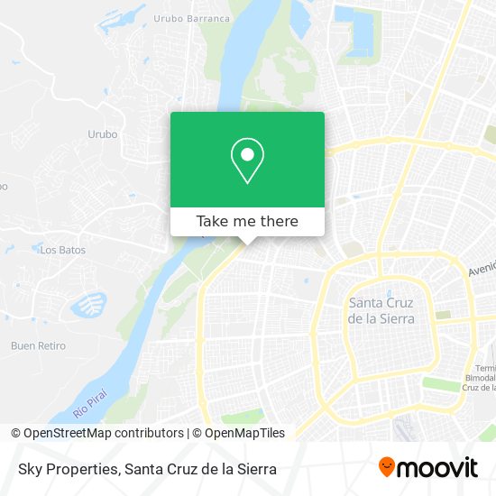 Mapa de Sky Properties