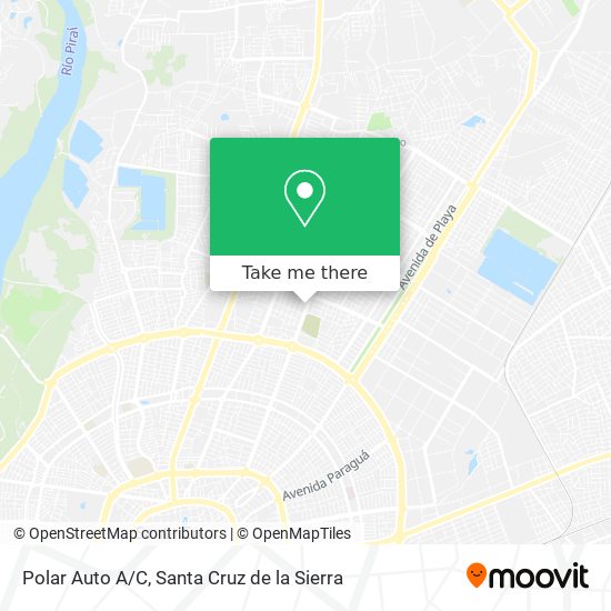 Polar Auto A/C map