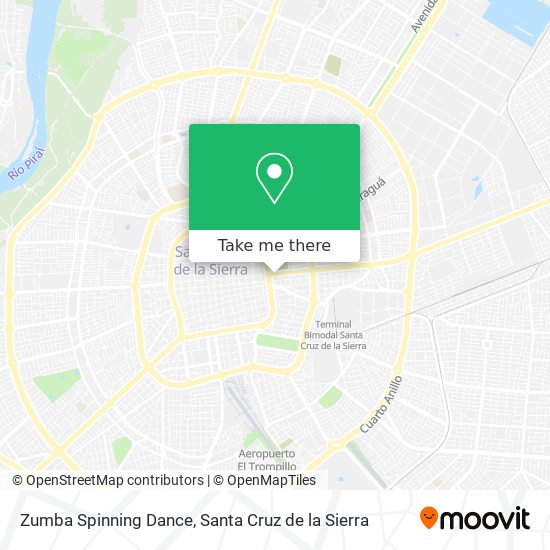 Zumba Spinning Dance map