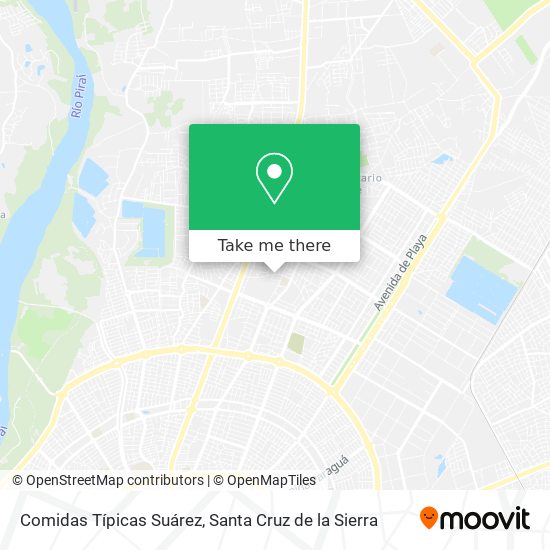 Mapa de Comidas Típicas Suárez