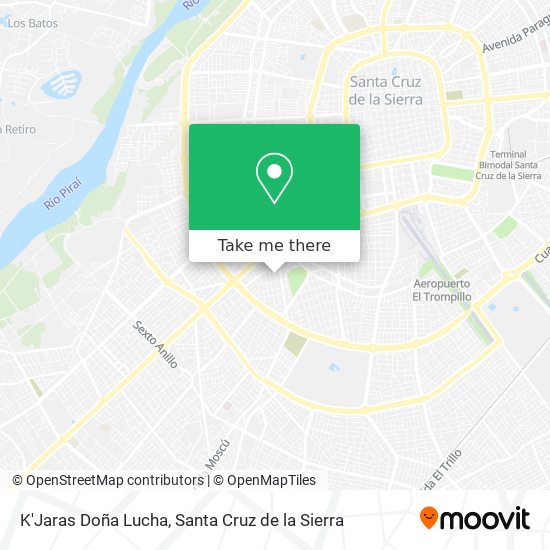 K'Jaras Doña Lucha map
