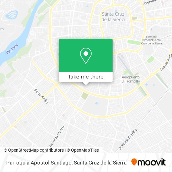 Mapa de Parroquia Apóstol Santiago