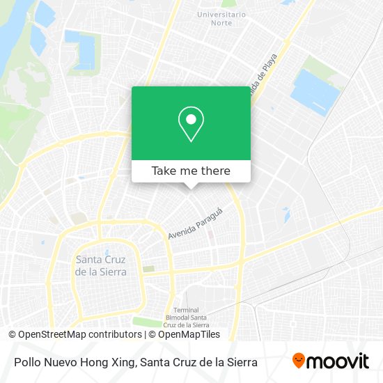 Pollo Nuevo Hong Xing map