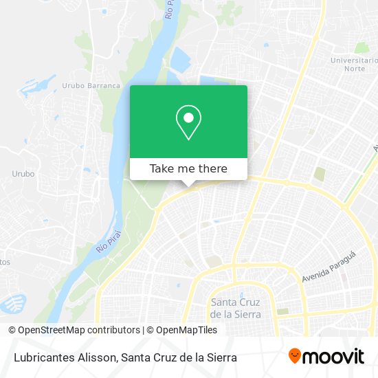 Lubricantes Alisson map