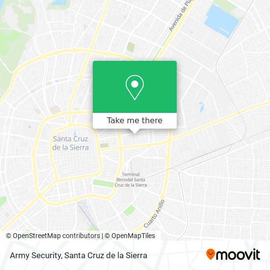 Army Security map