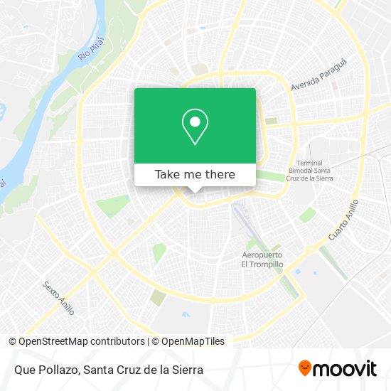 Que Pollazo map