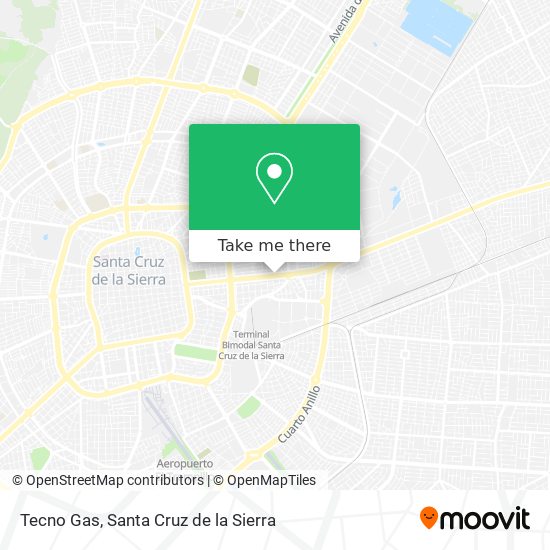 Mapa de Tecno Gas