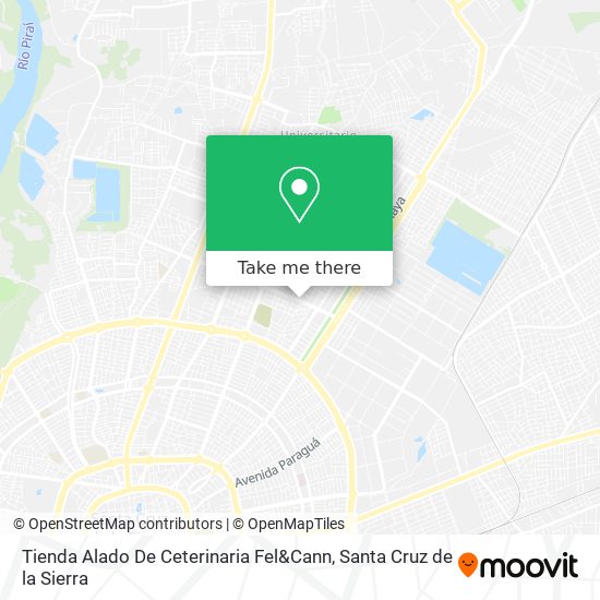 Tienda Alado De Ceterinaria Fel&Cann map