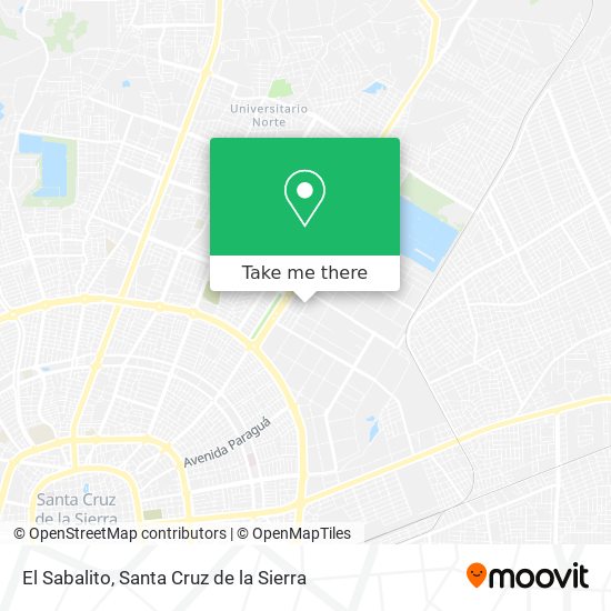 El Sabalito map