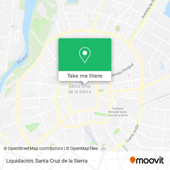 Mapa de Liquidación