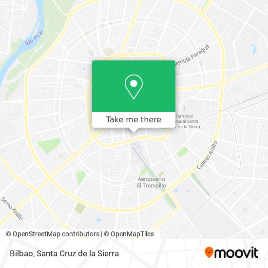 Mapa de Bilbao