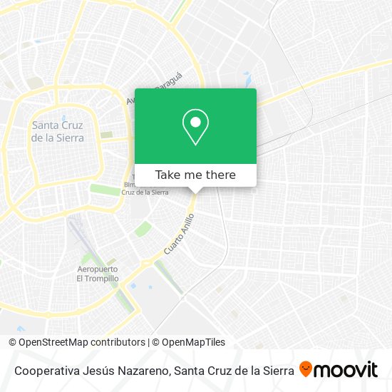 Cooperativa Jesús Nazareno map