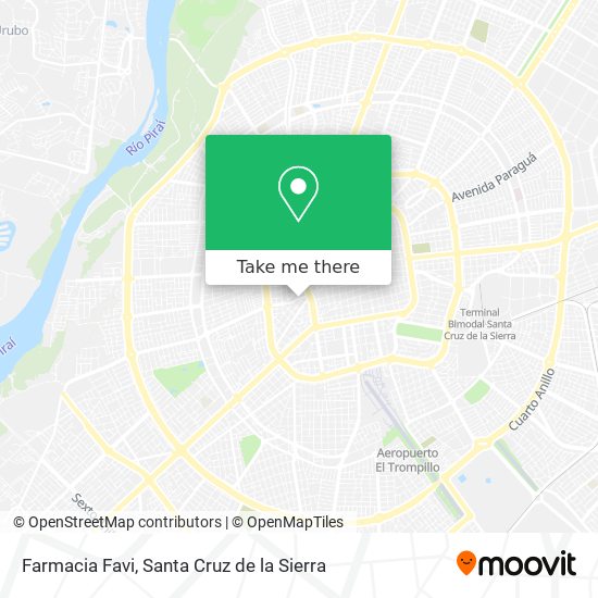 Mapa de Farmacia Favi
