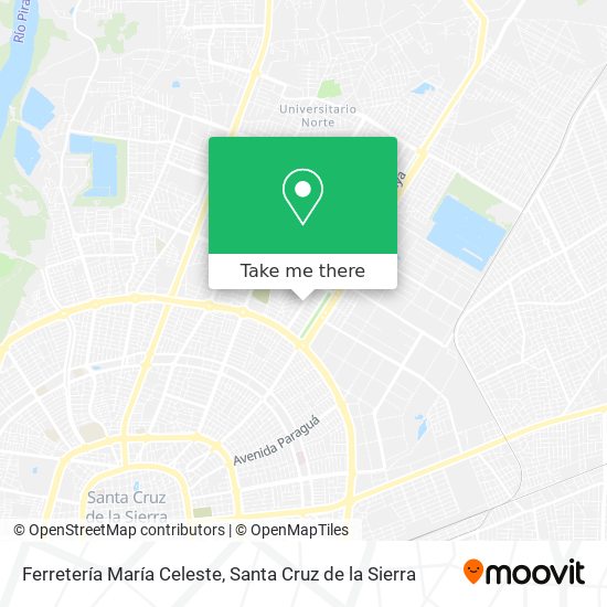 Mapa de Ferretería María Celeste