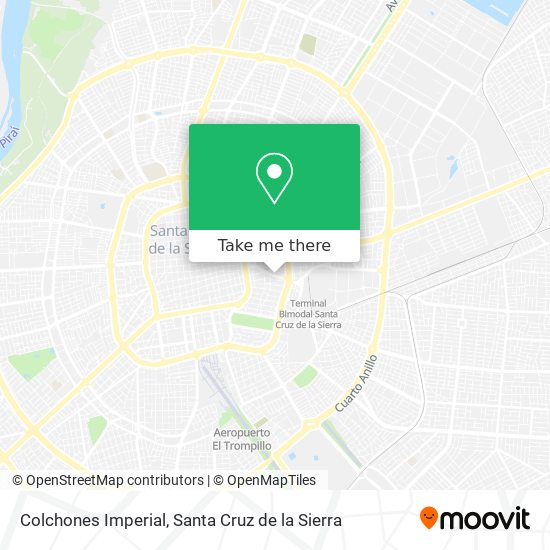 Colchones Imperial map