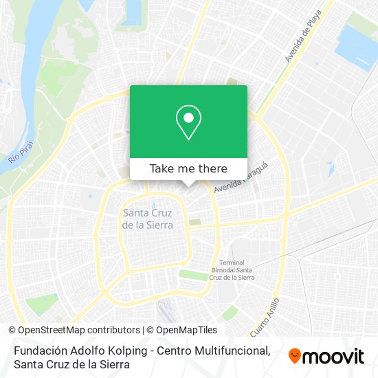 Fundación Adolfo Kolping - Centro Multifuncional map