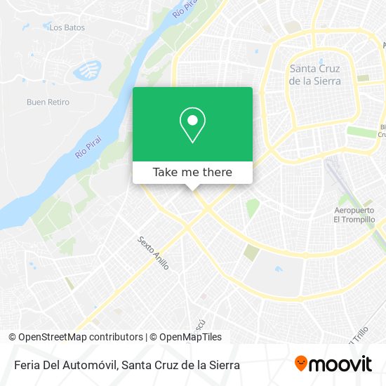 Mapa de Feria Del Automóvil