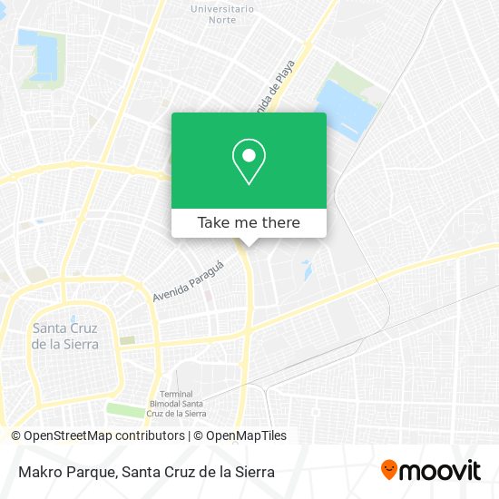 Makro Parque map