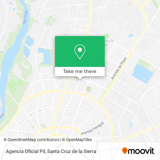 Agencia Oficial Pil map