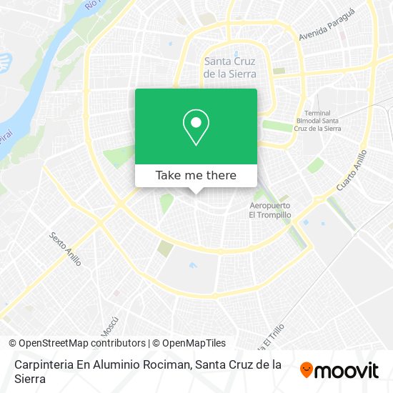 Carpinteria En Aluminio Rociman map