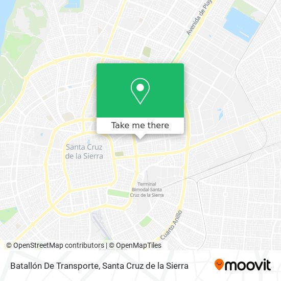 Batallón De Transporte map