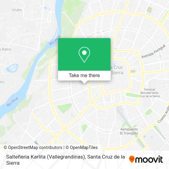 Salteñeria Karlita (Vallegrandinas) map