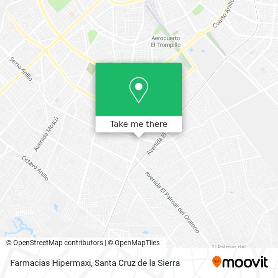 Farmacias Hipermaxi map