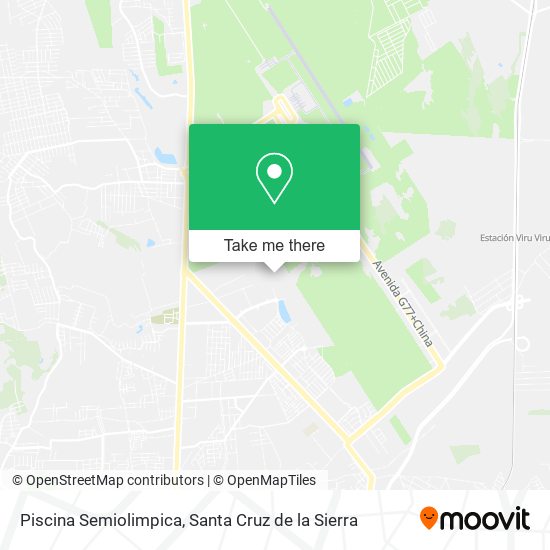 Piscina Semiolimpica map