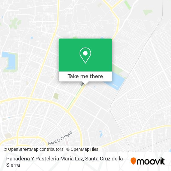 Panadería Y Pasteleria Maria Luz map