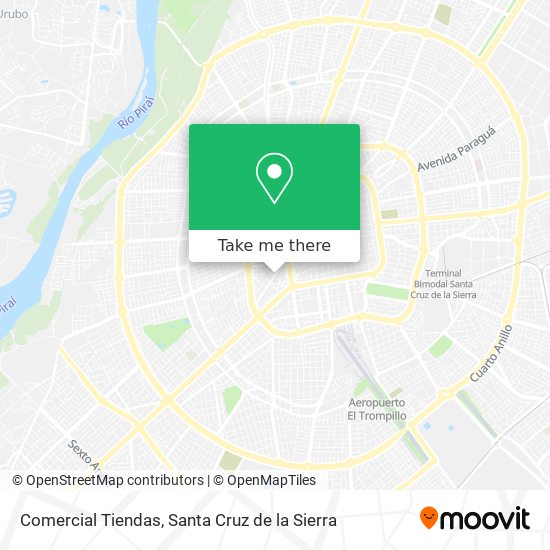 Comercial Tiendas map