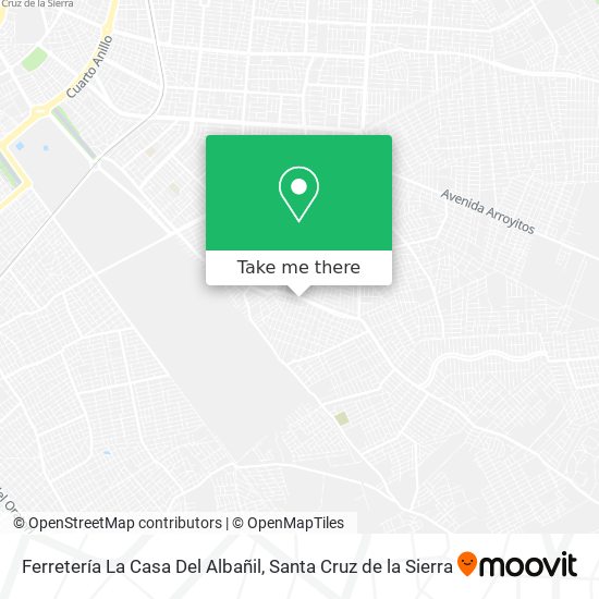 Ferretería La Casa Del Albañil map