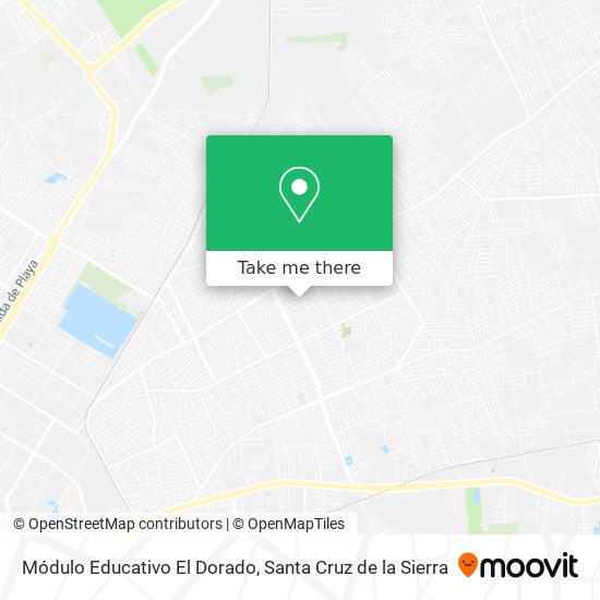 Mapa de Módulo Educativo El Dorado