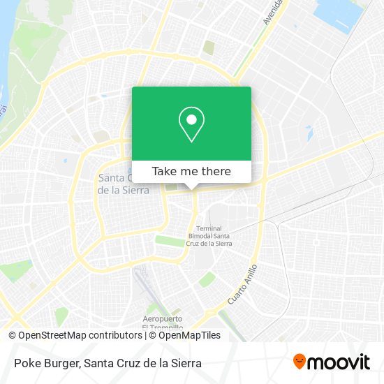 Poke Burger map