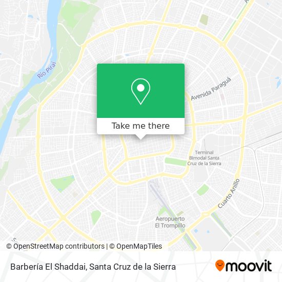 Barbería El Shaddai map