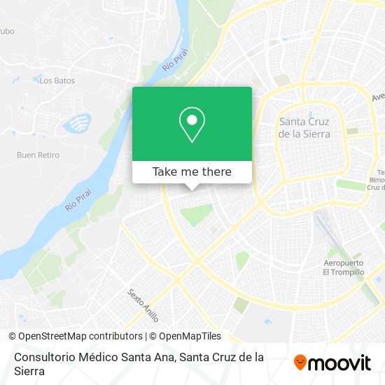 Consultorio Médico Santa Ana map