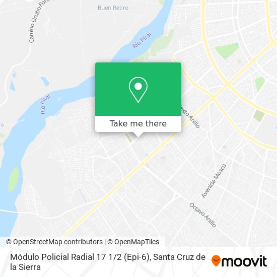 How to get to M dulo Policial Radial 17 1 2 Epi 6 in Santa