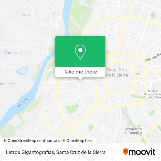 Mapa de Letros Gigantografias