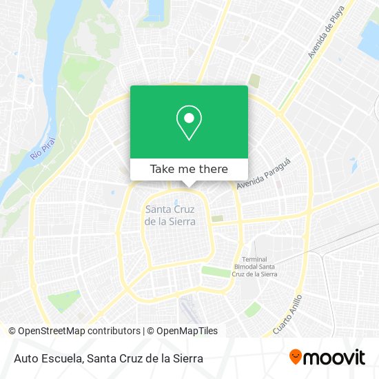Auto Escuela map