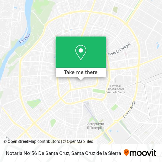 Notaria No 56 De Santa Cruz map