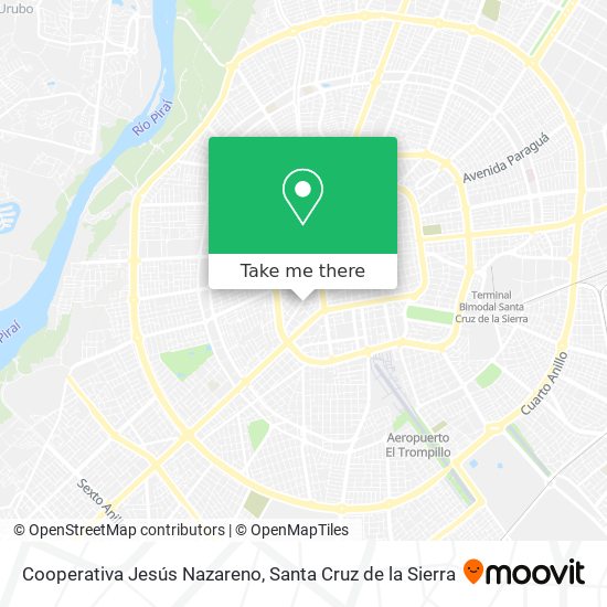 Cooperativa Jesús Nazareno map