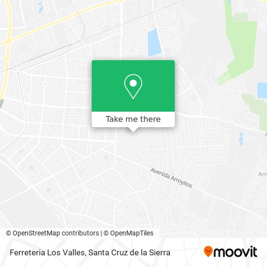 Ferreteria Los Valles map