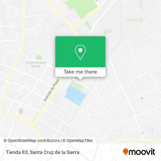 Tienda 83 map