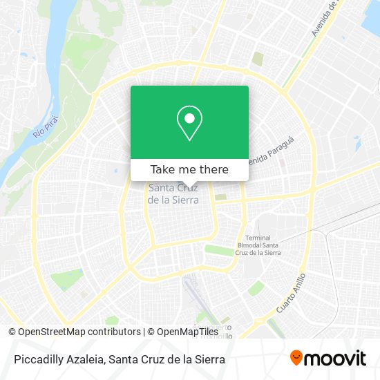 Piccadilly Azaleia map