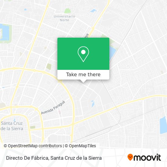 Directo De Fábrica map