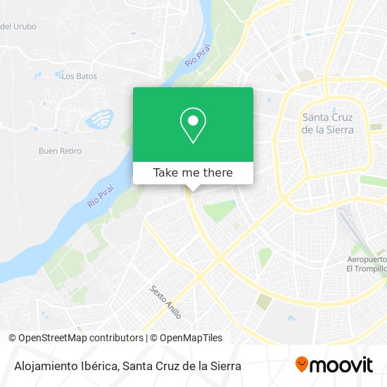 Alojamiento Ibérica map