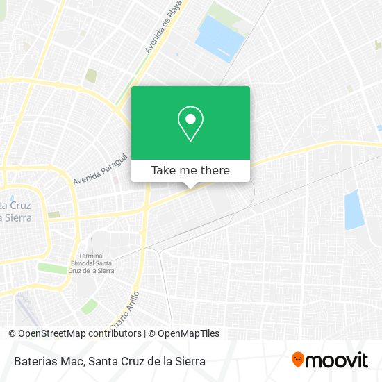 Mapa de Baterias Mac