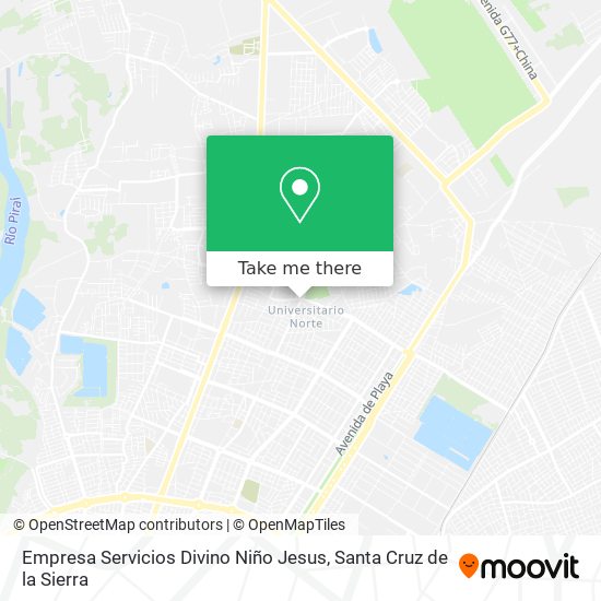 Empresa Servicios Divino Niño Jesus map